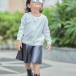 Sridevi Ashok Instagram - Happy Children’s Day 🫶❤️ @sitara_chintala The earth reveals its innocence through the smiles of children. A very warm wish for all the children on this special day. Photography : @rootzstudios #kidsphotography #childphotography #childrensday #kidsfashion #kidsdress #chennaikids