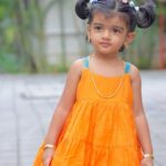 Sridevi Ashok Instagram - Wishing you all a very Happy and Prosperous Diwali. Sitara dresses @storiesofmirali Sitara’s beautiful Kanchipuram detailed dress was send by Mirali, crafted by the weavers of Balaramapuram. So glad to have been part of their mission of supporting the weaving community and promoting mindful clothing. #diwali #storiesbymirali #diwaliwithmirali #festivals #explore Photography : @ashok_chintala