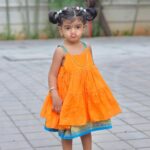 Sridevi Ashok Instagram - Wishing you all a very Happy and Prosperous Diwali. Sitara dresses @storiesofmirali Sitara’s beautiful Kanchipuram detailed dress was send by Mirali, crafted by the weavers of Balaramapuram. So glad to have been part of their mission of supporting the weaving community and promoting mindful clothing. #diwali #storiesbymirali #diwaliwithmirali #festivals #explore Photography : @ashok_chintala