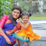 Sridevi Ashok Instagram - Wishing you all a very Happy and Prosperous Diwali. Sitara dresses @storiesofmirali Sitara’s beautiful Kanchipuram detailed dress was send by Mirali, crafted by the weavers of Balaramapuram. So glad to have been part of their mission of supporting the weaving community and promoting mindful clothing. #diwali #storiesbymirali #diwaliwithmirali #festivals #explore Photography : @ashok_chintala