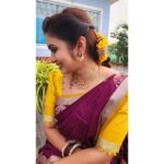 Srithika Instagram - May this new month bring you closer to your goals and dreams. You have the courage and determination to pursue them with all your heart. Wishing everyone a happy new month! . Saree @w2m_boutique Jewels @kabijewellery Flower @arthanhandmades . #newmonth #newbeginnings #happynewmonth #blessings #happy #prosperity #saree #shooting #flowers #silkcocoon #workmode