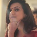 Sruthi Hariharan Instagram - The final look. And for the love of this song 💗 Saree and blouse from @suta_bombay Styled by @shashwatichandrashekar Make up by @foxtalebeauty Photo by the beautiful @aanita777 and Sudar #sareeforeverymood #heeriye
