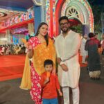 Subhashree Ganguly Instagram – Last night #saptami