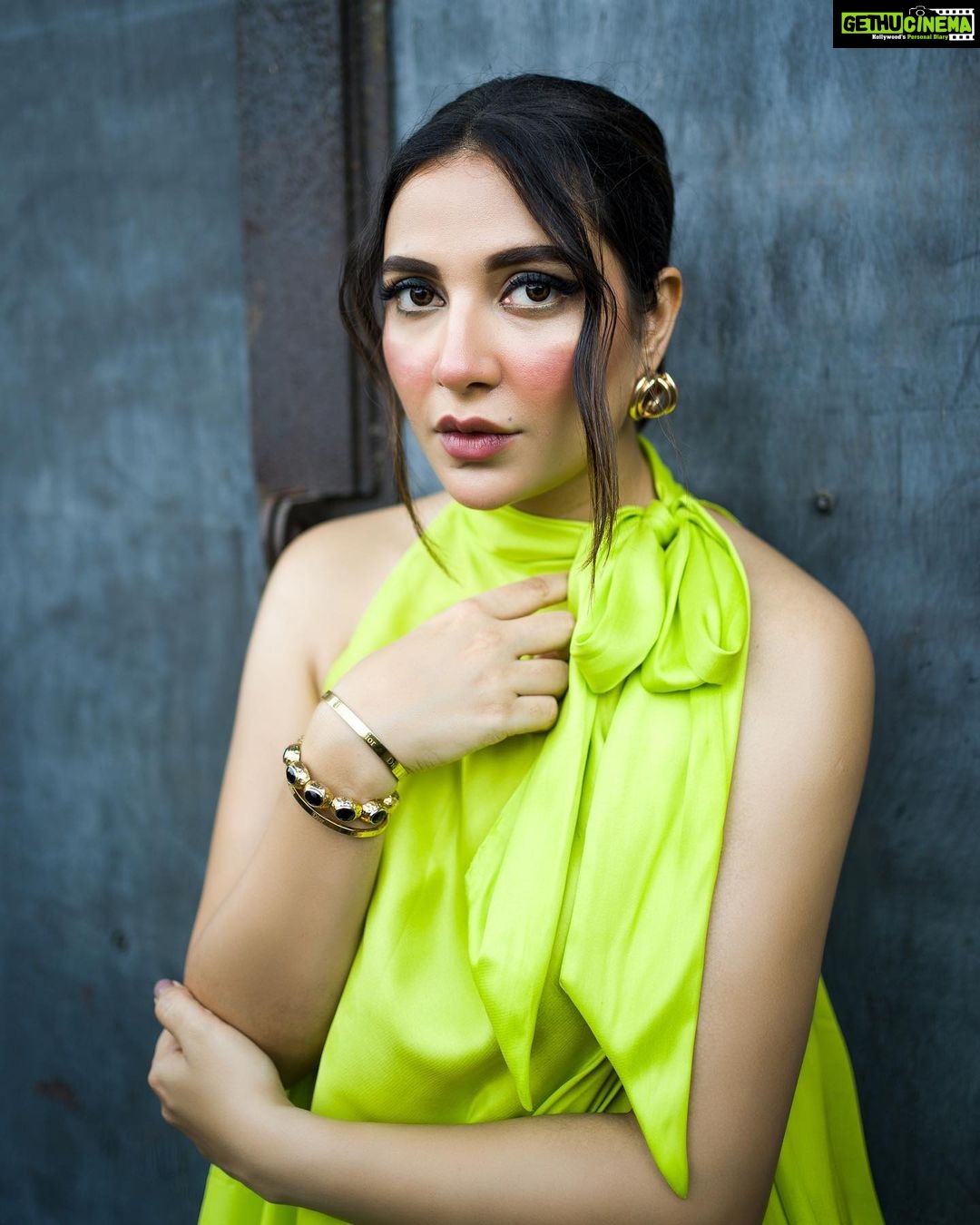 Subhashree Ganguly Instagram - 💚💚💚 . . . . . . #instafashion #instapic #instagood #ootd #ootdfashion #fashionista
