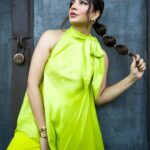 Subhashree Ganguly Instagram - 💚💚💚 . . . . . . #instafashion #instapic #instagood #ootd #ootdfashion #fashionista