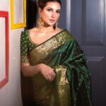 Subhashree Ganguly Instagram – Nothing can dim the light that shines from within 💚
.
.
.
.
.
.
Saree @simaaya_fashions 
Blouse @shradhasbong
Earring @shradhasbong
Stylist duo @sizaa92 @thankgod_itsfashion 
Assisted by @isuvosri13 
Mua @makeupartist.sourab 
Hair @sarmistha1992 
📸 @tales_by_suvyn 
.
.
#instagood #instagram #instafashion #instastyle #green #saree #sareelove #fashionista #love #peace #explore