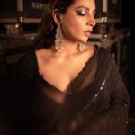 Subhashree Ganguly Instagram - Black Mystique 🖤 . . . . . Outfit @studio.mikukumar Earring @chicvibypoonam Stylist duo @sizaa92 @thankgod_itsfashion Assisted by @isuvosri13 Mua @makeupartist.sourab Hair @sarmistha1992 📸 @tales_by_suvyn . #photooftheday #dbd #ootd #peace #love #instagood #instagram #instafashion #instamood #explore