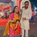 Subhashree Ganguly Instagram – Last night #saptami