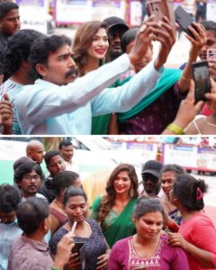 Subhashree Rayaguru Instagram - Such a grand welcome at the launch of @emmadi_silver_jewellery 6th store launch at Kanchipuram Murugan Silk Shopping Mall. Thank you for inviting me for inaugural ceremony and heartiest congratulations!❤️🥳✨
Outfit @sravanthisuresh_boutique 
Photography @ayodhyaram_somarouthu 
.
.
.
.
.
.
.
.
#subbu #subhashree #biggboss #biggbosstelugu7 #biggbosstelugu #emmadi