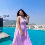 Subhashree Rayaguru Instagram - Vijaywada❤️🫶🏻 Outfit @nishpanna_couture _couture Earrings @aanvitrends #subhu #subhashree #biggboss #biggboss7 #biggboss7telugu #vijawada #pallaviprashanth #sivaji #yawar #trendingreels