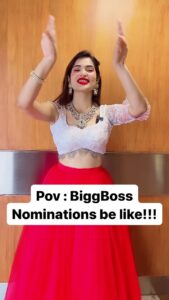 Subhashree Rayaguru Instagram - Pov : How to Nominate Someone On BiggBoss 😂🤣
Designer @sreha_designer_studio 

#biggboss #biggboss7telugu #biggboss7 #subbu #subhashree #pallaviprashanth #princeyawar #sivaji