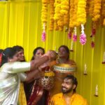 Subhashree Rayaguru Instagram - @maanasnagulapalli Haldi Celebration😍🥳✨ #maanas #maanasnagulapalli #biggboss #biggbosstelugu #biggboss7 #haldi #haldiceremony #vijayawada #maanaswedssrija #subbu #subhashree #wedding Vijayawada, India