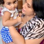 Suchitra Murali Instagram - Seriously…it’s not baby fever just she bonds well with me..🤷‍♀️🤷‍♀️