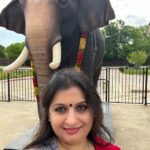 Suchitra Murali Instagram - Dallas Guruvayurappan temple..