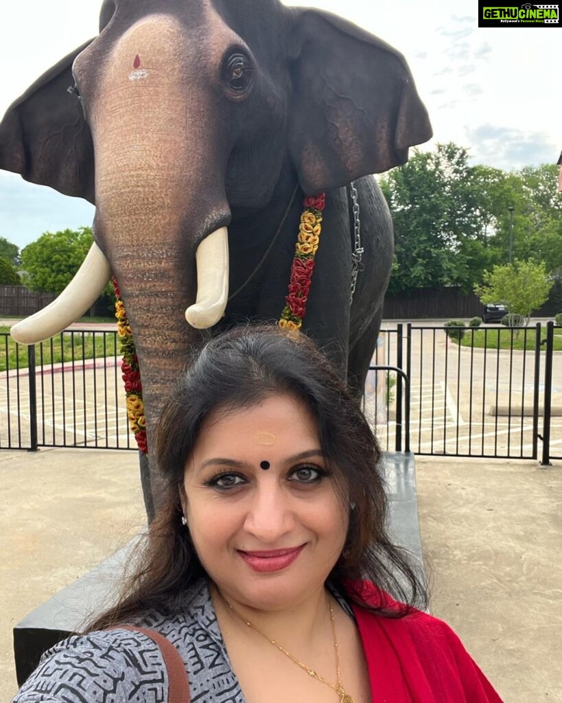 Suchitra Murali Instagram - Dallas Guruvayurappan temple..