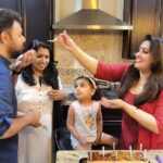 Suchitra Murali Instagram - By dear Sibil and Suma and their precious little ones..🥰