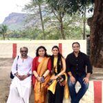 Suchitra Murali Instagram – Temple trip with BalaMamma, Sumi & Deepu.