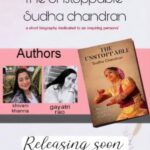 Sudha Chandran Instagram - @theunstoppable_sudhachandran a short biography on our beloved @sudhaachandran mam written by @khanna_shivi gayatrirao_ very soon this book will be published so read the book and share with your friends and family after reading this book you will be inspired by her courage and determination thank you 🙏