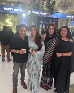 Suhasini Maniratnam Instagram - Family and friends who are more than family