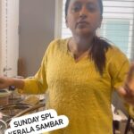 Suma Kanakala Instagram - Sunday spl, kerala sambar #sumakanakala #suma #anchorsuma #sumacooks #sambar #keralasambar
