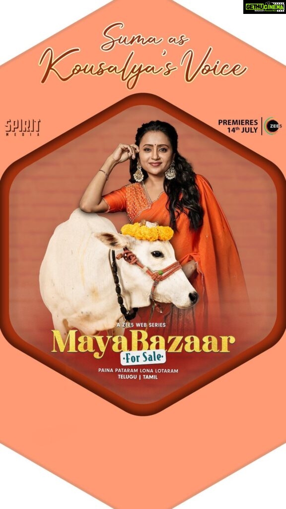 Suma Kanakala Instagram - Mayabazaar lo cow handling baga jarigindandoy! Mayabzaar lo peddha peddha kallatho, andamga unna “Kausalya” ki voice icchaa! Thappakunda chudandi, 14th July nunchi vacchestundi! #MayaBazaarForSale #MayaBazaarOnZee5 #PainaPataramLonaLotaram #Zee5Telugu @Zee5 @Zee5Global Constructed by: @thespiritmedia @miragemedia Brand Ambassador: @pnavdeep The Pastrys: @yourseesha @nareshvijayakrishna @anchor_jhansi @charankasalaofficial Kausalya: @kanakalasuma The Gandhis: @therealravivarma @actress_hariteja The Lovey Doveys: @sunainatheoriginal @raja.chembolu @vedulah The Hippies: @aditi.myakal @raviraj_actor The Bachelors: @meiyangchang @hithisistarun @Umairhasan7 @vijay_chaganti Other Residents: @avantideepak9 @actressbindu @vjay_chaganti @vishnu_vimal Visitors: @iamgetupsrinu @jabardasth_ramprasad @mirchi_kiran @rj_abhijeeth_ram @sivannarayana_ @wamce @dgeethabhascker Architect: @gautamidotinuniverse Assistant Architects: @sandeepsunny200 @harithamarthi @avinashpericherla9 @sriramulaanudeep @illuminoticc Civil: @raviteja_girijala @s_vamshi_vardhan_reddy Investors: @pranavpingle @rajeevr911 Draughtspersons: @comrade_kranthi @manchirajuswetha Surveyor: @nav.yav Acoustics: @jerrysvincent @uma.vanguri Interiors: @urmezb @rohartsy @jhhudain Site Supervisor: @Umairhasan7 Plumbing and electrical: @theotherfaiz Styling: @poojitatadikonda Publicity Design: @_a_visitor Photographer: @kishorkrishnamoorthi Cine department: @Mithil_byri @Vinod_bangarri @arvilicious @.gourav_ Art department: @yeswanth_mocharla @the_l0n3_w0lf