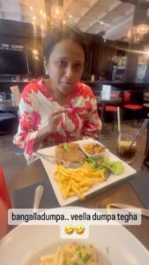 Suma Kanakala Instagram - Potatoes, potatoes and more potatoes 🥔🍟

#sumakanakala #anchorsuma #anchorsumakanakala #suma #frenchfries #potatoes #paris