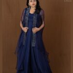 Suma Kanakala Instagram - 🫐 Styled by @officialanahita Collaboration with Outfit @prashantikumarlabel Ring @amosh_in Hair @malla_reddy_hairstylist Photographer @valmikiramuphotography #suma #sumakanakala #anchorsuma #anchorsumakanakala