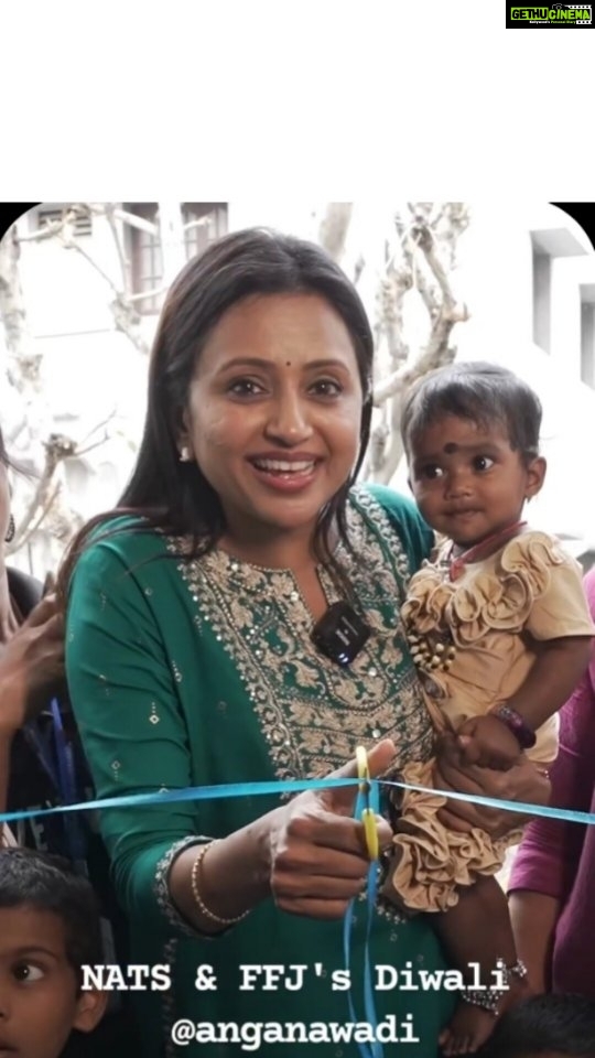 Suma Kanakala Instagram - Diwali's light shines brightest when we come together to illuminate the path to a brighter future for all children. NATS, FFJ, and UWH's collaboration exemplifies the power of collective intent and action in making a positive impact.. #festivalsforjoy #FFJ #betterworld #bettertomorrow #initiative #impact #sumakanakala#ngo #india #hyderabad #community #supporteducation #charity #foundation