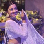 Sumbul Touqeer Khan Instagram - Happy Diwali Everyone 🤍✨️ . . Outfit- @laevachi