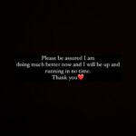 Sunaina Instagram - Thank you. 🙏🏽❤️