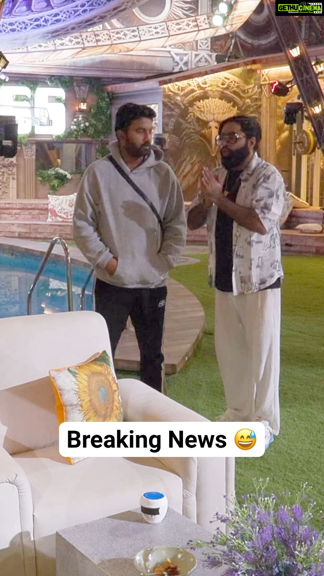 Sunny Arya Instagram - अभिषेक बंदर 🤣 #Tehelkaprank #SunnyArya #TehelkaBhai #biggboss17 #jiocinema #biggboss #bb17