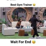Sunny Arya Instagram - Best Gym Trainer 🤣 #Tehelkaprank #SunnyArya #TehelkaBhai #biggboss17 #jiocinema #biggboss #bb17