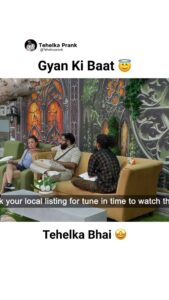 Sunny Arya Instagram - Gyan ki baat 🤣#Tehelkaprank #SunnyArya
#TehelkaBhai #biggboss17 #jiocinema #biggboss #bb17