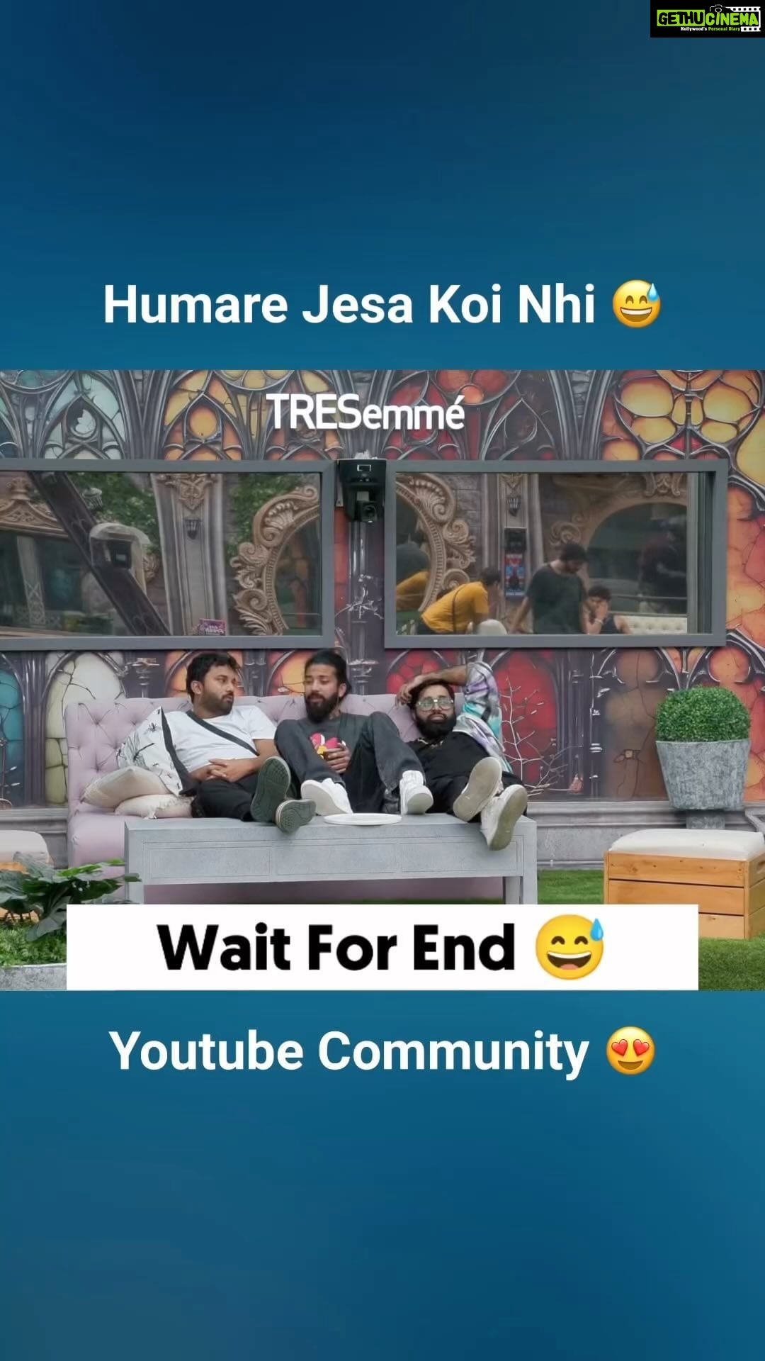 Sunny Arya Instagram - Hamare jaisa koi nhi 😜 #Tehelkaprank #SunnyArya #TehelkaBhai #biggboss17 #jiocinema #biggboss #bb17 #uk07rider #anuragdobhal #arungamer