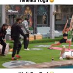 Sunny Arya Instagram - Tehelka Yoga 🤣 #Tehelkaprank #SunnyArya #TehelkaBhai #biggboss17 #jiocinema #biggboss #bb17