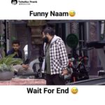 Sunny Arya Instagram - Funny Naam 🤣🤣 #Tehelkaprank #SunnyArya #TehelkaBhai #biggboss17 #jiocinema #biggboss #bb17