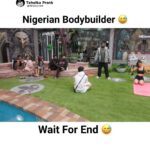 Sunny Arya Instagram - Nigerian BodyBuilder 🤣 #Tehelkaprank #SunnyArya #TehelkaBhai #biggboss17 #jiocinema #biggboss #bb17