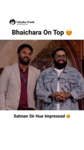 Sunny Arya Instagram - Bhai chara on Top #Tehelkaprank #SunnyArya #TehelkaBhai #biggboss17 #jiocinema #biggboss #bb17