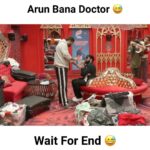 Sunny Arya Instagram - Arun बना Doctor 😂 #Tehelkaprank #SunnyArya #TehelkaBhai #biggboss17 #jiocinema #biggboss #bb17