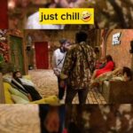 Sunny Arya Instagram - Just Chill 🔥 🤣#Tehelkaprank #SunnyArya #TehelkaBhai #biggboss17 #jiocinema #biggboss #bb17