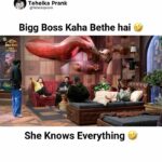 Sunny Arya Instagram - Btao kaha baithe hai ? 🤣 #Tehelkaprank #SunnyArya #TehelkaBhai #biggboss17 #jiocinema #biggboss #bb17