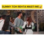 Sunny Arya Instagram - आग लगे चाहे बस्ती में हम रहते मस्ती में 😂 #Tehelkaprank #SunnyArya #TehelkaBhai #biggboss17 #jiocinema #biggboss #bb17