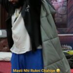 Sunny Arya Instagram - Hum to apni Masti me 🤣 #Tehelkaprank #SunnyArya #TehelkaBhai #biggboss17 #jiocinema #biggboss #bb17