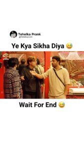 Sunny Arya Instagram - ये क्या सिखा दिया 🤣 #Tehelkaprank #SunnyArya
#TehelkaBhai #biggboss17 #jiocinema #biggboss #bb17