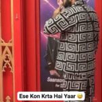 Sunny Arya Instagram - ऐसा कौन करता है 🤣 #Tehelkaprank #SunnyArya #TehelkaBhai #biggboss17 #jiocinema #biggboss #bb17