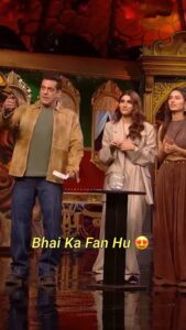 Sunny Arya Instagram - Salman भाई के आगे Tehelka मचा दिया 🤣 #Tehelkaprank #SunnyArya #TehelkaBhai #biggboss17 #jiocinema #biggboss #bb17