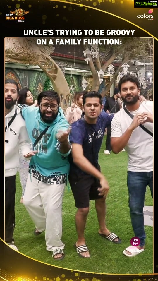 Sunny Arya Instagram - Admit it, you don’t go to the function for food, but for the mazedaar dance of these uncles. 😂 Dekhiye #BiggBoss17, Mon-Fri 10PM & Sat-Sun 9PM sirf #Colors aur @officialjiocinema par. #BB17 #BiggBoss @Beingsalmankhan @tehelkaprank @bhatt_neil @achanakbayanakgamingofficial @anurag_dobhal