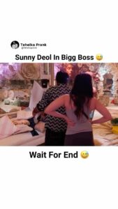 Sunny Arya Instagram - Sunny Deol in Bigg Boss 🤣 #Tehelkaprank #SunnyArya
#TehelkaBhai #biggboss17 #jiocinema #biggboss #bb17