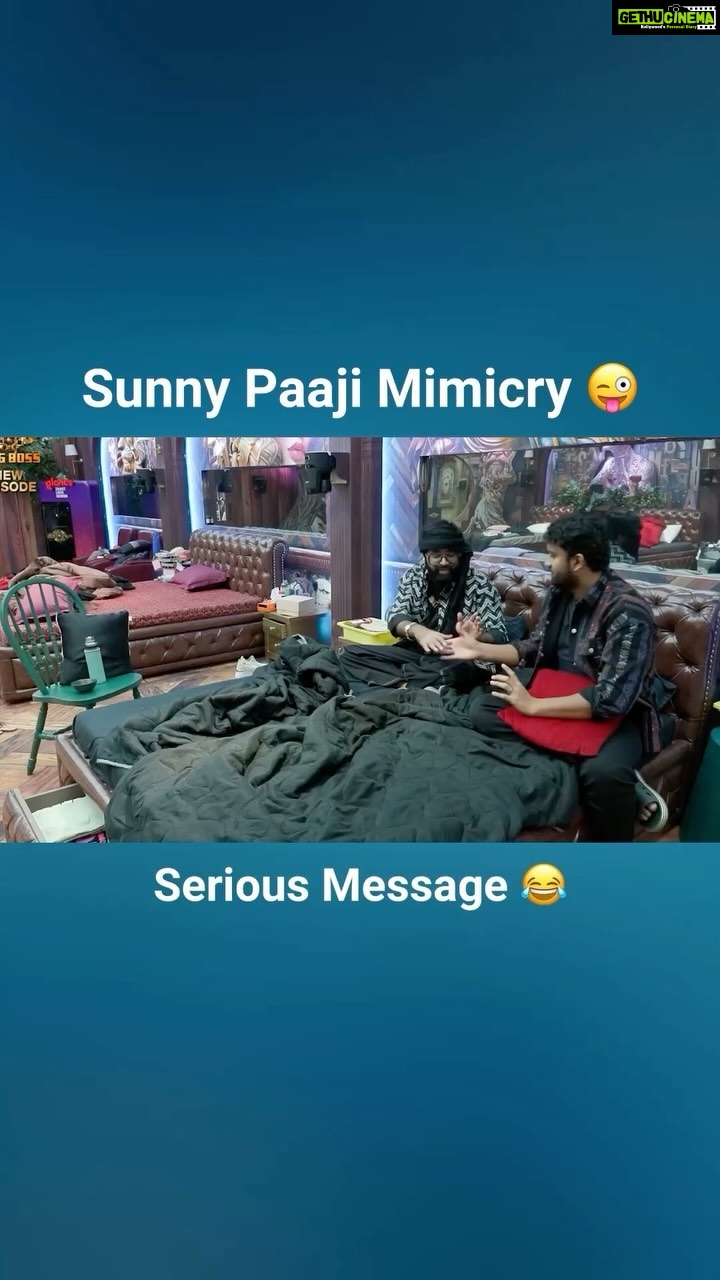 Sunny Arya Instagram - Sunny Paaji Mimicry 🤣 #Tehelkaprank #SunnyArya #TehelkaBhai #biggboss17 #jiocinema #biggboss #bb17