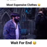 Sunny Arya Instagram - Most Expensive Cloths 😂 🤣 #Tehelkaprank #SunnyArya #TehelkaBhai #biggboss17 #jiocinema #biggboss #bb17